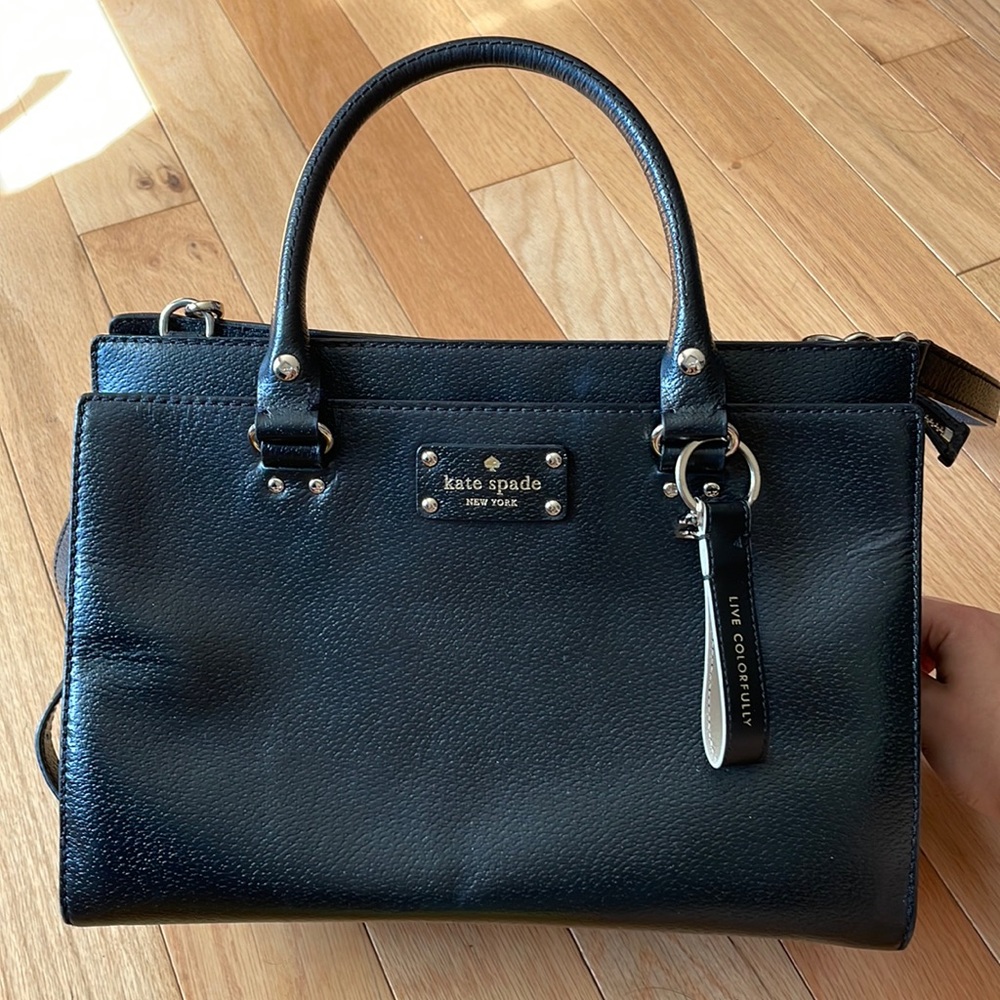 Kate Spade shoulder bag with gold hardware